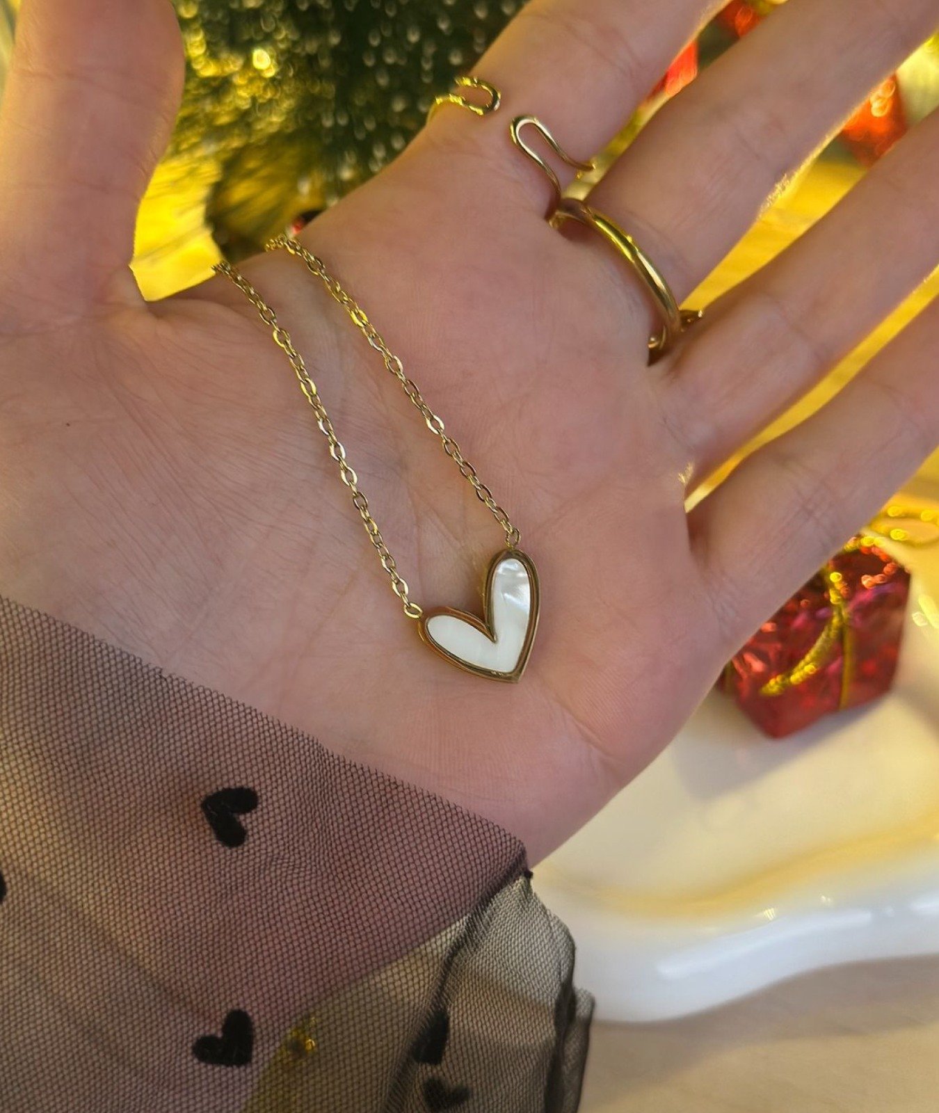 Heart Pendant Necklace - Image 2