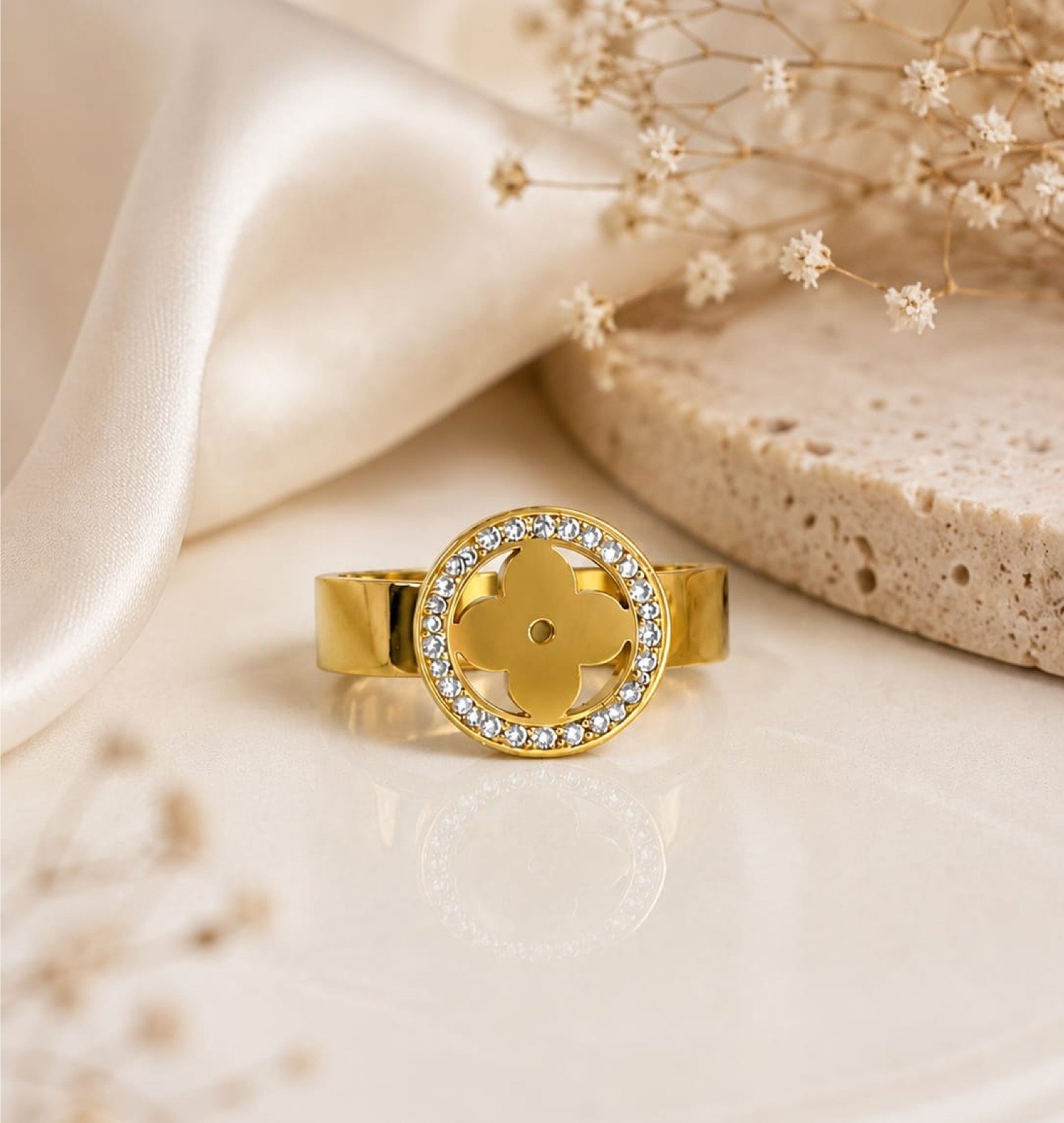 Leaf clover ring - Image 4