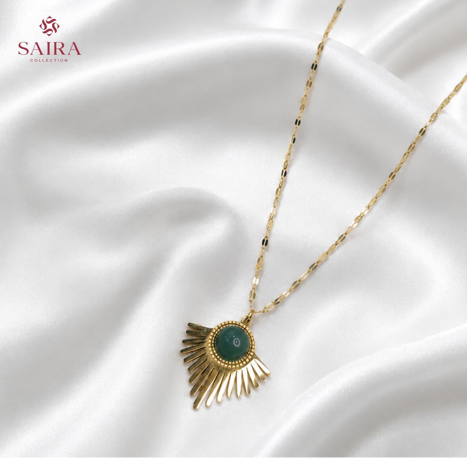 Sunshine Turquoise stone neckless - Image 4